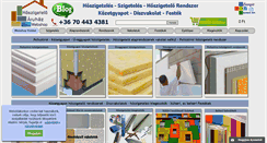 Desktop Screenshot of hoszigeteloaruhaz.hu